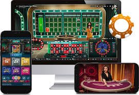 Studio live-dealer Playtech dengan meja blackjack dan dealer profesional di chu togel